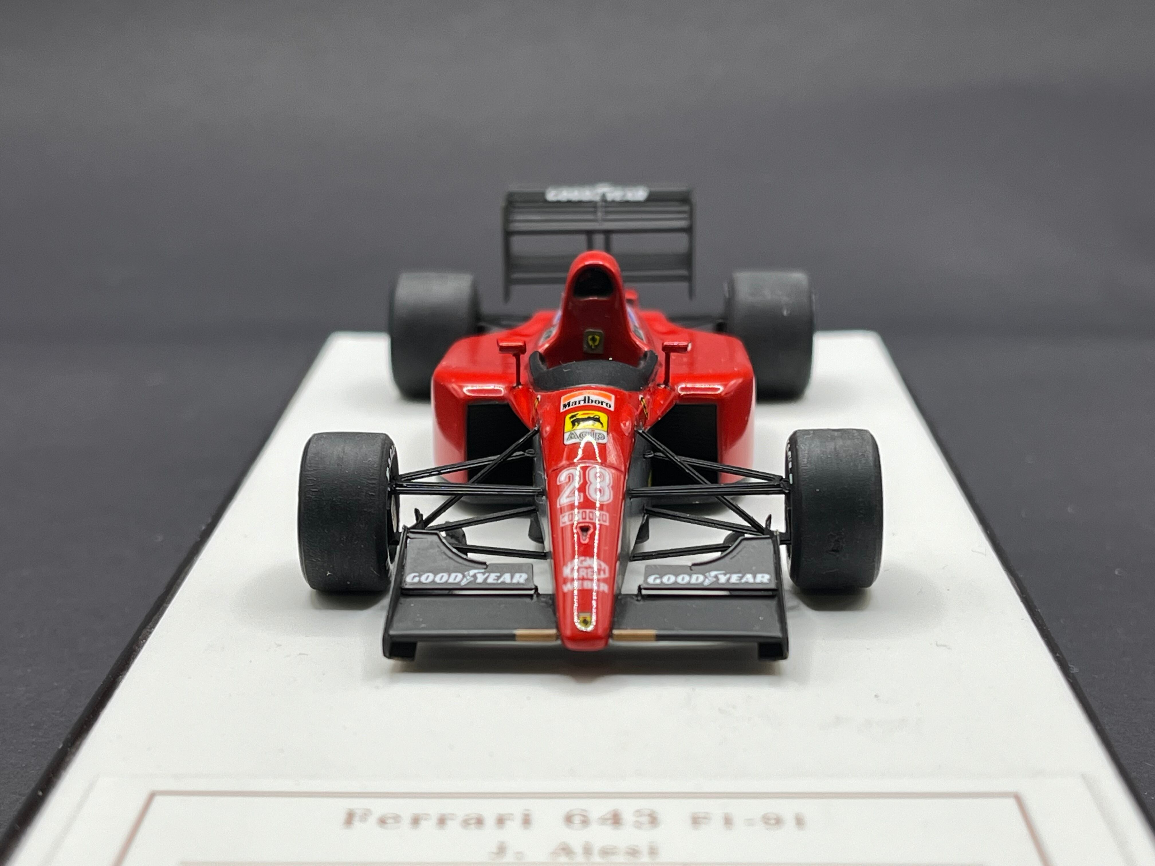 1/43 フェラーリ643 TAMEOメタルモデル完成品 ［43コレクション