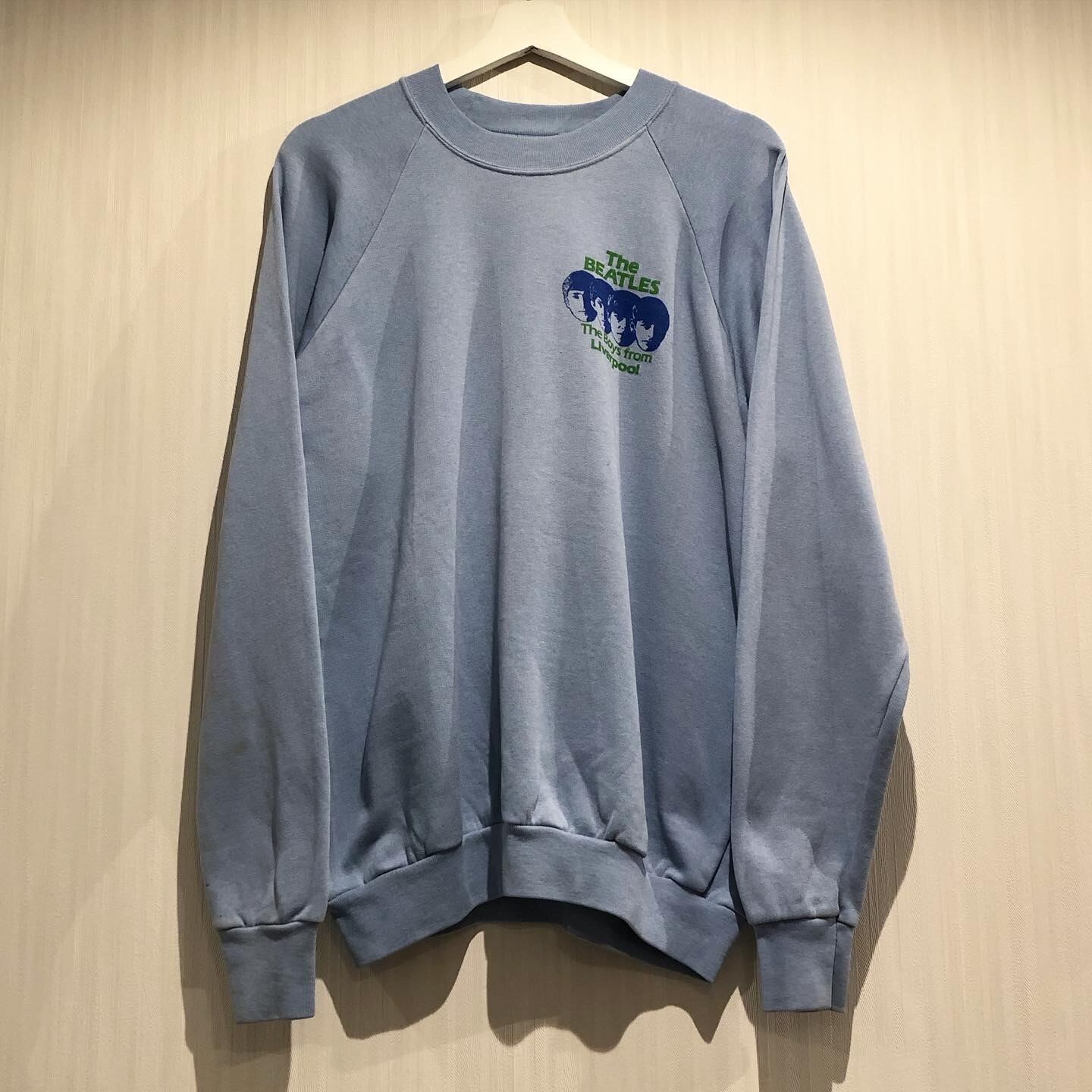 80s THE BEATLES raglan sweat 【高円寺店】 | What