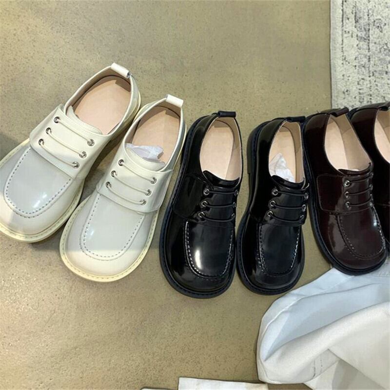 【新作】【送料無料】 ビッグドールトゥレディースシックボトムハイヒールブラックホワイトブラウンハイヒール春秋レディースカジュアルシューズ 靴 スプリング 春物 オータム 秋物 10b380300885331