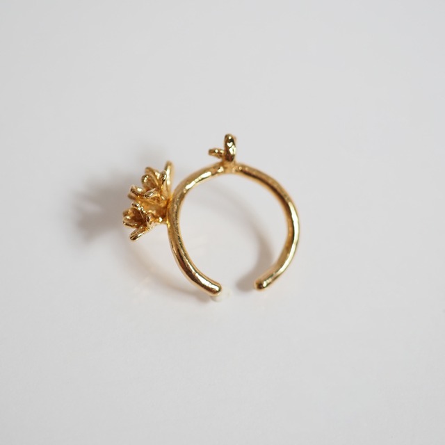 金木犀のイヤーカフ(gold)