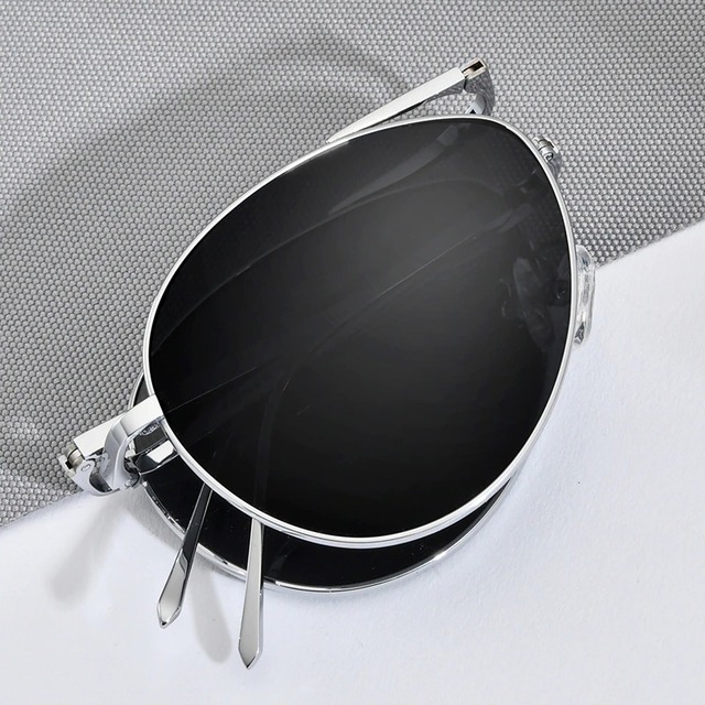 【TR0320】Pilot Style Folding Sunglasses