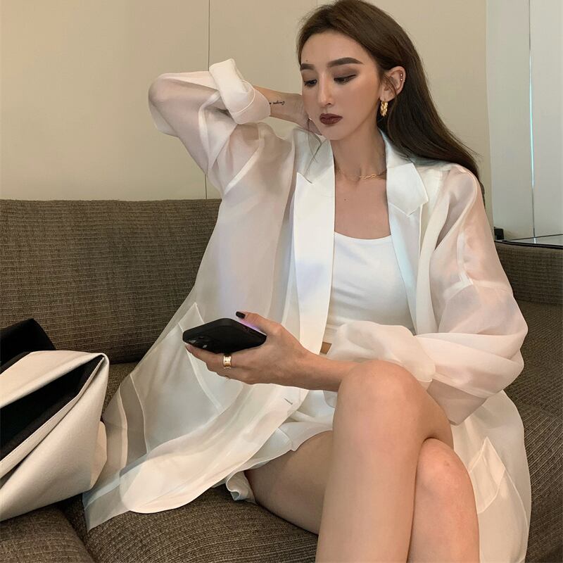 スタイルサマースタンダードルーズカーディガンショーツ レトロ 夏物 ブルマー ドラファッションホール3156295264