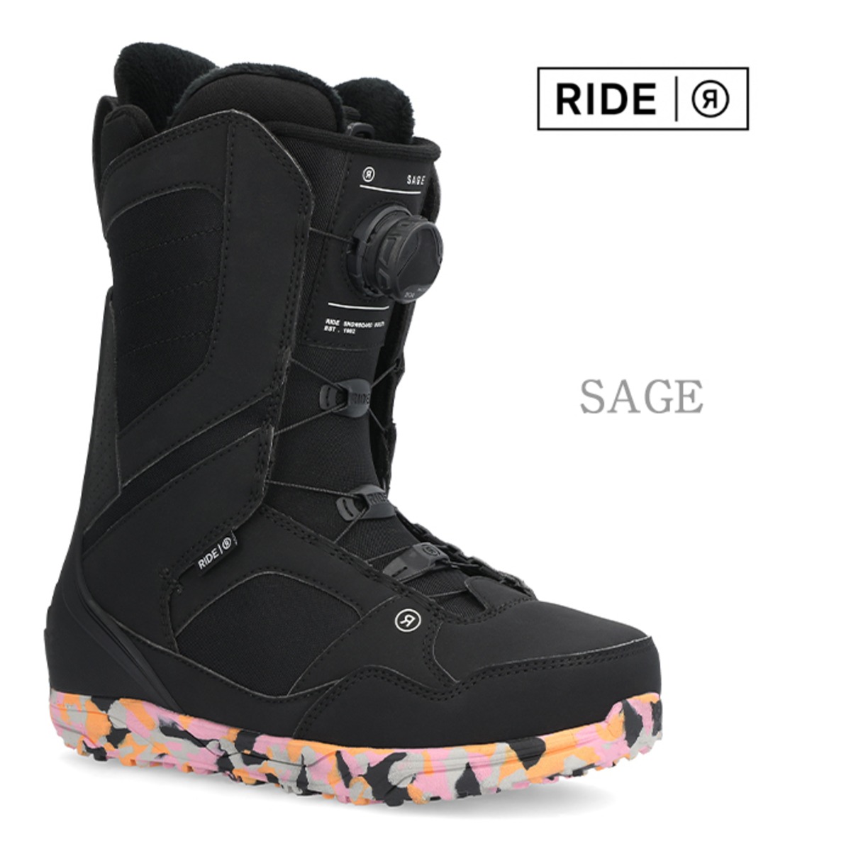 RIDE SNOWBOARD 2024-2025 『 SAGE 』 ライド セイジ ブーツ オール 