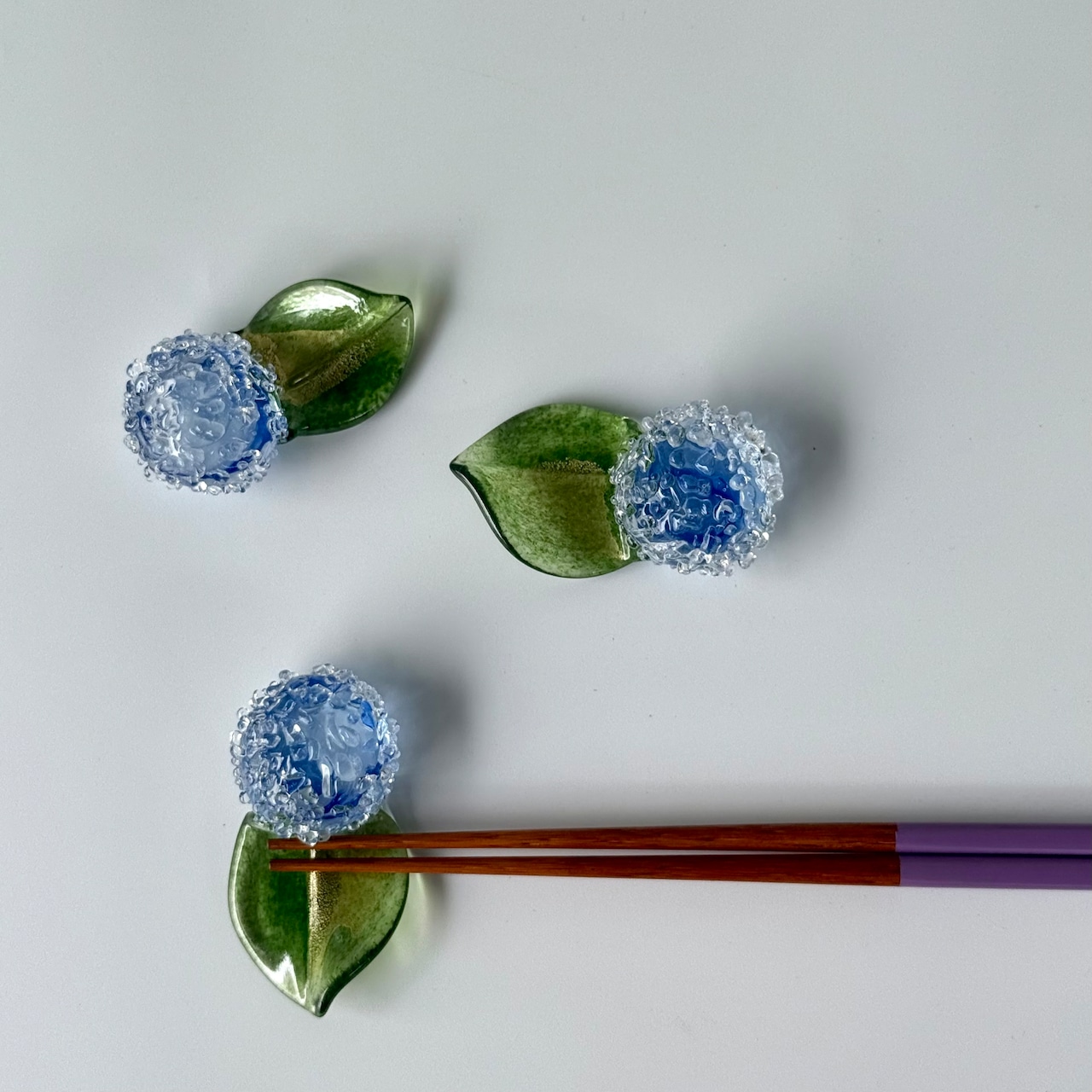 伊藤ナツキ 紫陽花(青)箸置き