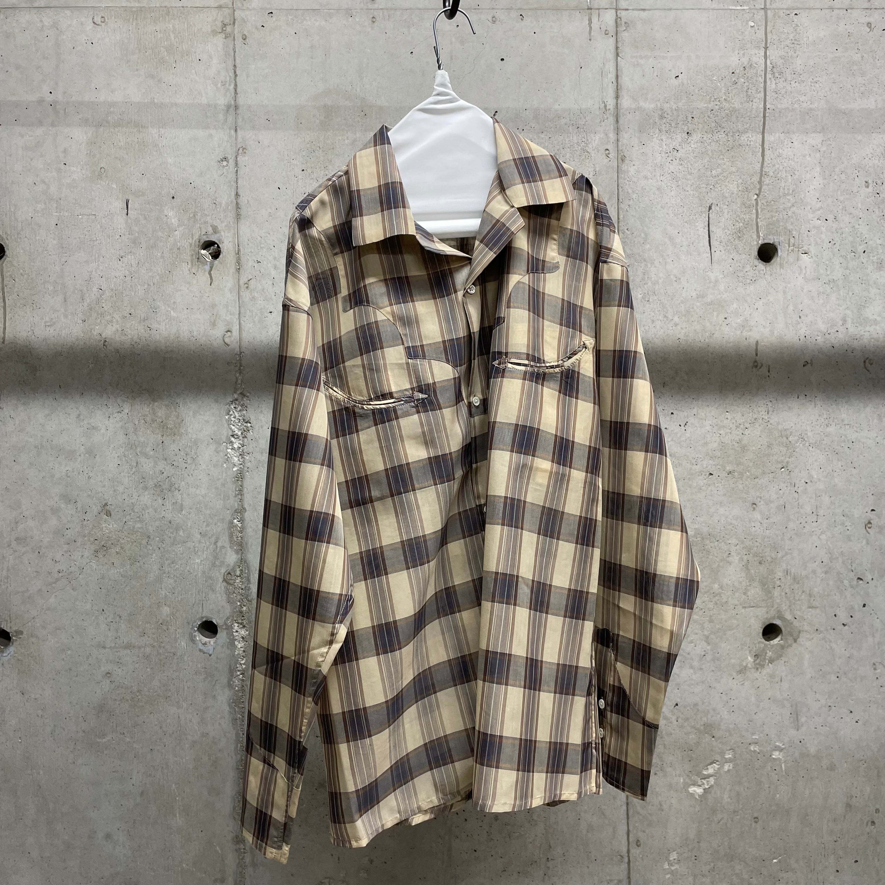 ALAYA リネンウエスタンシャツ ALAYA (LIMITED) | marfa store