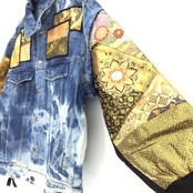 着物デニムジャケットSLEEVE KIMONO DENIM JACKET sleevekimonojk09