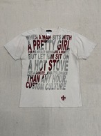 ''custom culture'' logo T-shirts