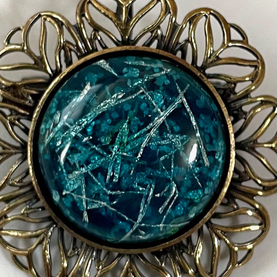 七宝焼 ブローチ＆ペンダントトップ 漣 | 七宝焼アクセサリー はせ