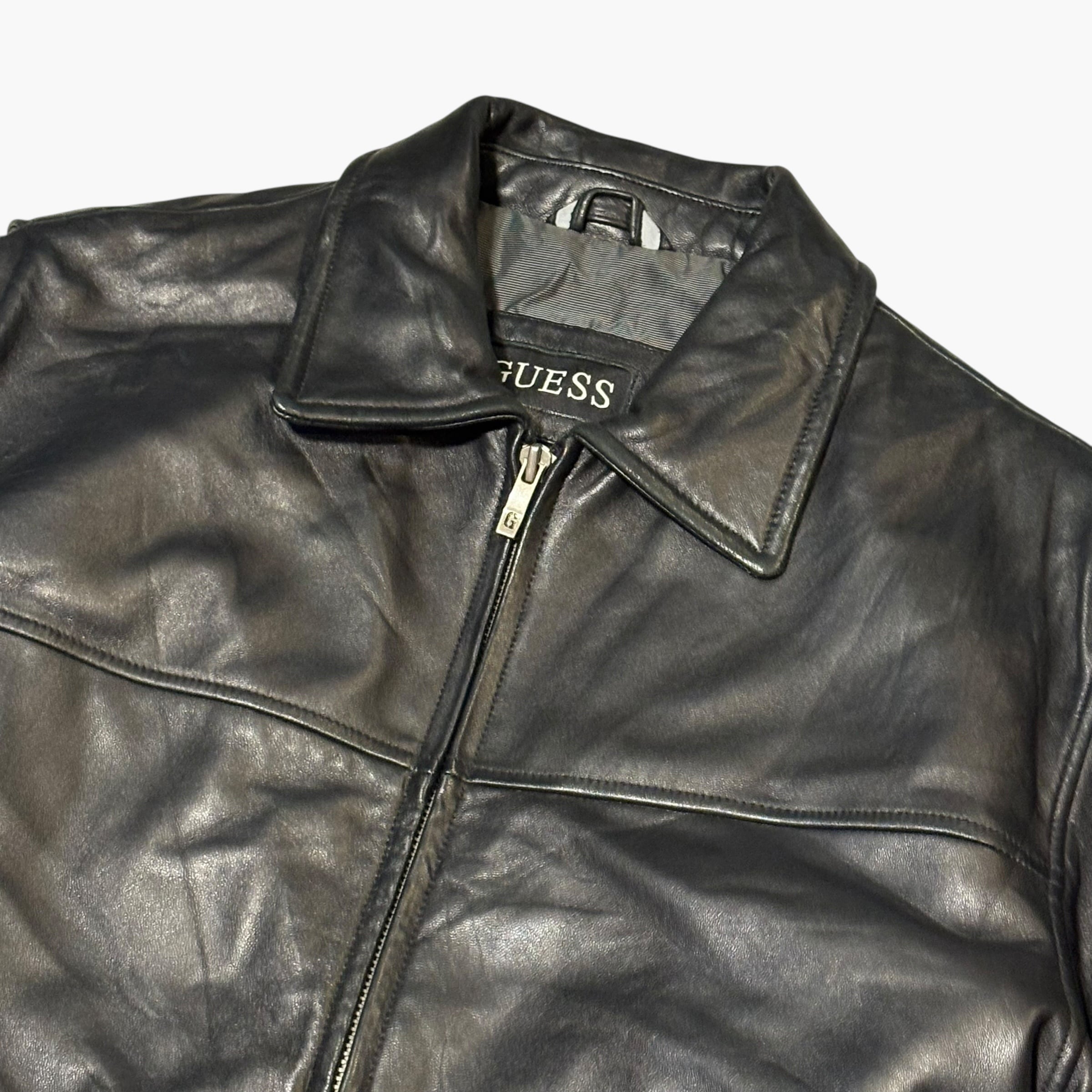 GUESS》”Leather Jacket” BIG SIZE | KILOS