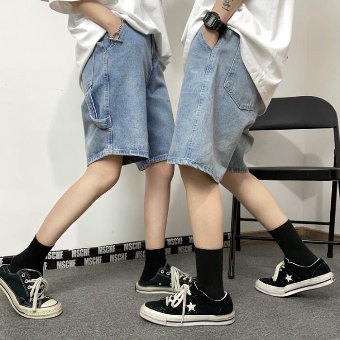 サマールーズパンツ スタンダードオーバーオール ショーツ レトロ 夏物 ブルマー ケッペル22007953889