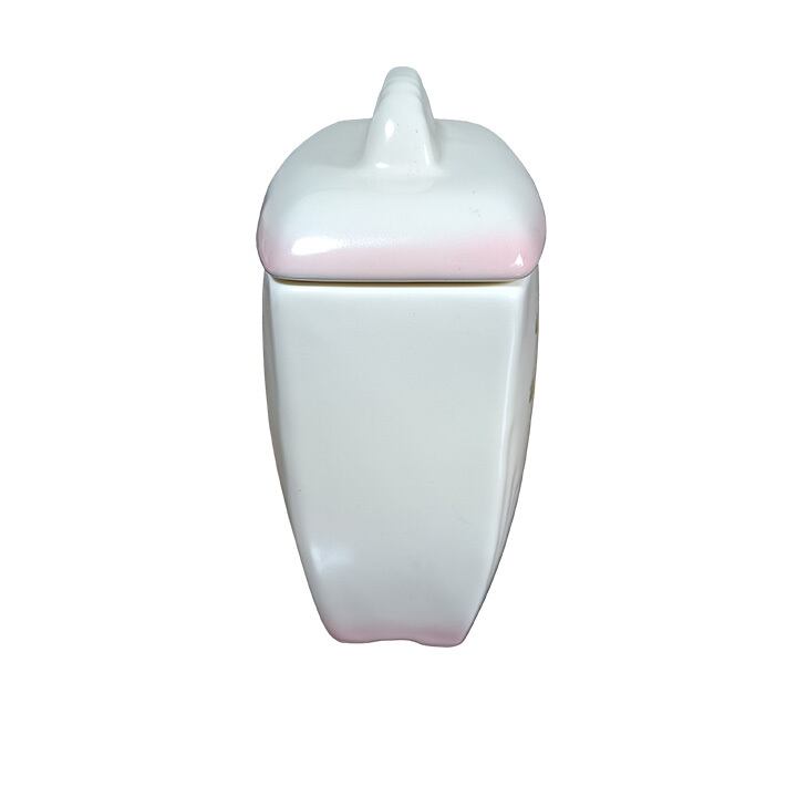 未使用デッドストック】イマン ダイアナローズ 陶器製 蓋付き角型ミニ