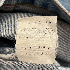 【LEVI'S】90s USA製 ジーンズ ジーパン デニム 501 W32 L34 刻印552 リーバイス US古着