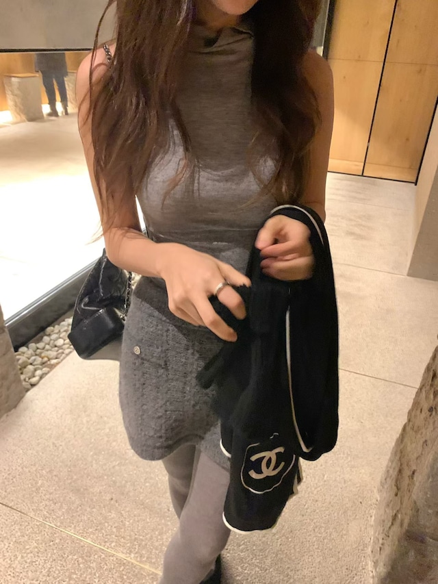 (予約) vegetable / Belyn turtle neck sleeveless 3color