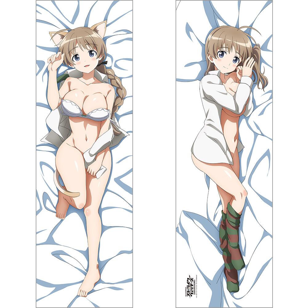 第501統合戦闘航空団ストライクウィッチーズ ROAD to BERLIN 描き下ろし抱き枕カバー(リネット・ビショップ)2WAYトリコット