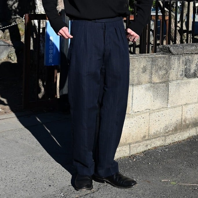 OLD JOE / DOUBLE-PLEATED SMARTY TROUSER | GANKO