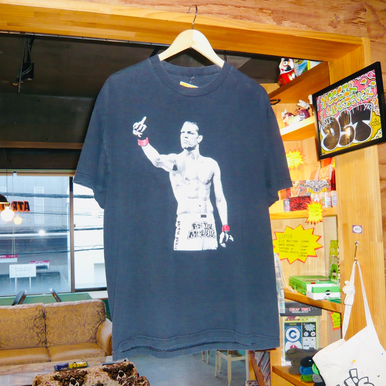 00s Nate Diaz FUCK Tシャツ MMA