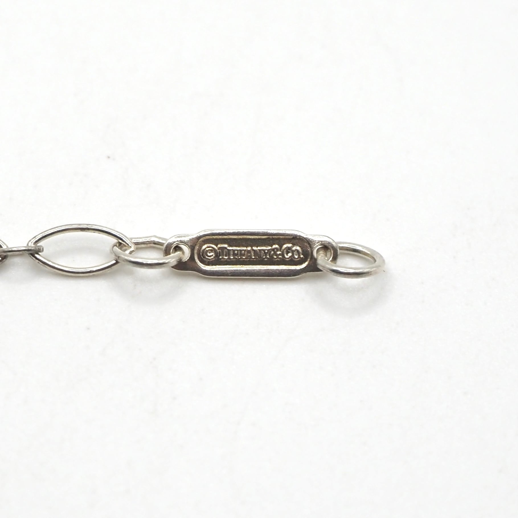 Tiffany&Co. オーバルリンクチェーンネックレス シルバー925 シルバー