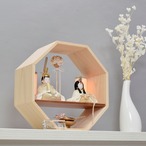 雛人形 親王飾り【小雪・富士ひのき】一秀｜木目込人形｜モダン｜おしゃれ｜かわいい｜今どき｜コンパクト｜木目込み