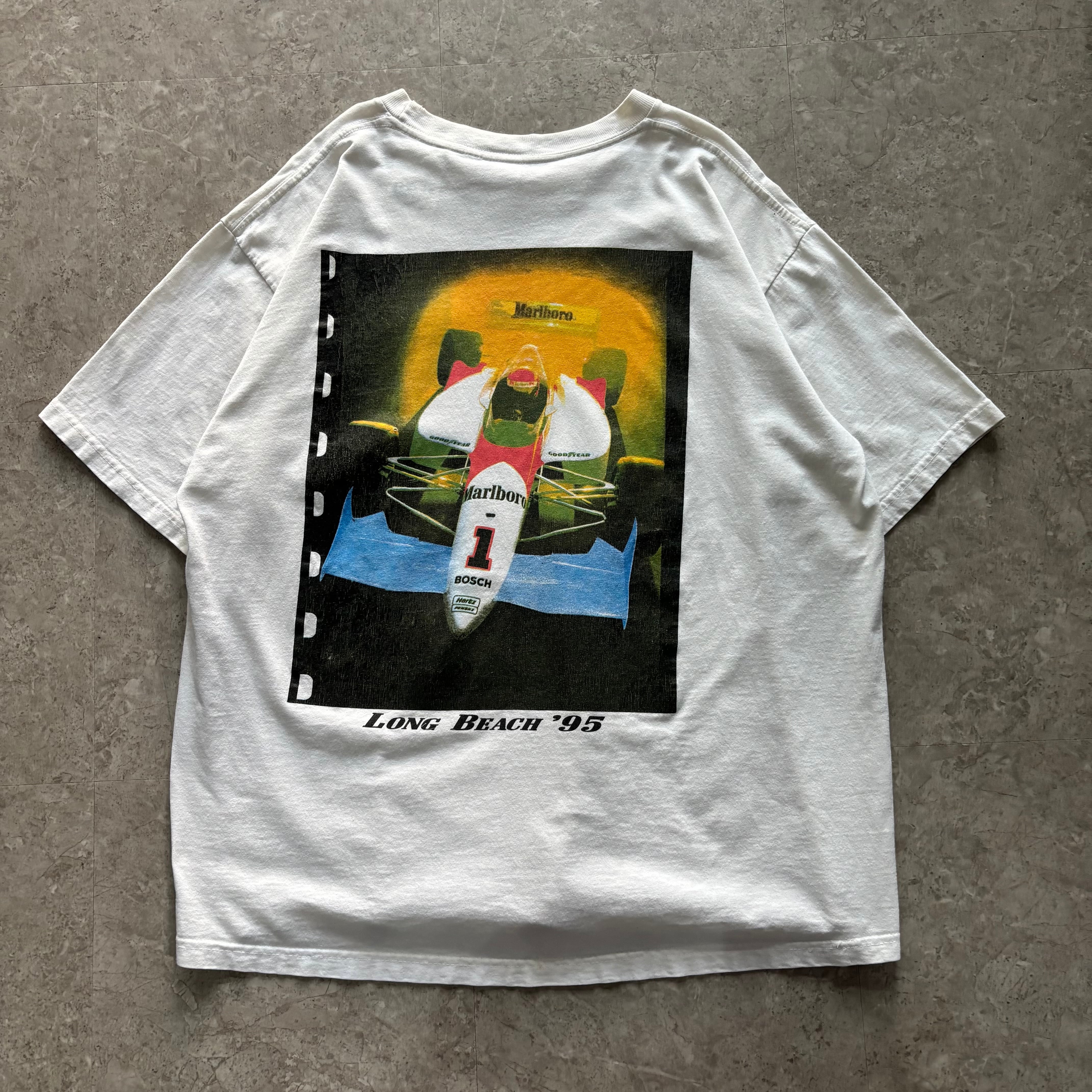 90s Marlboro "LONG BEACH '95" pocket T-shirt【仙台店】