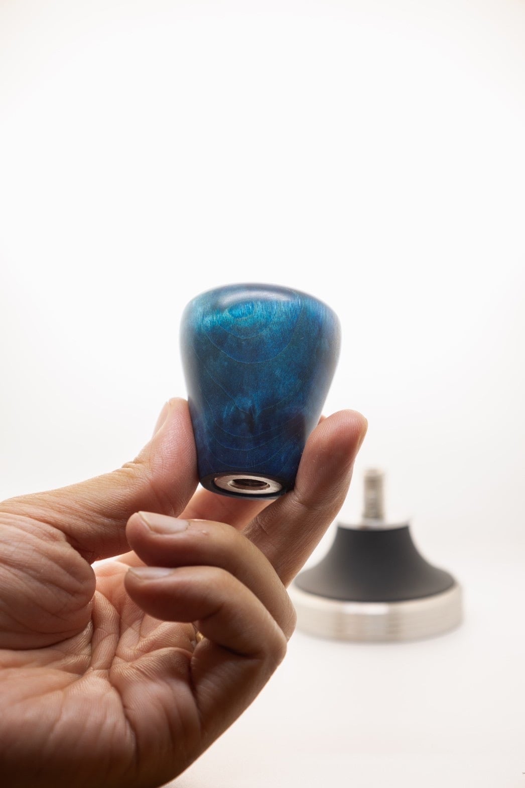 スタビライズドウッドハンドル ブルー