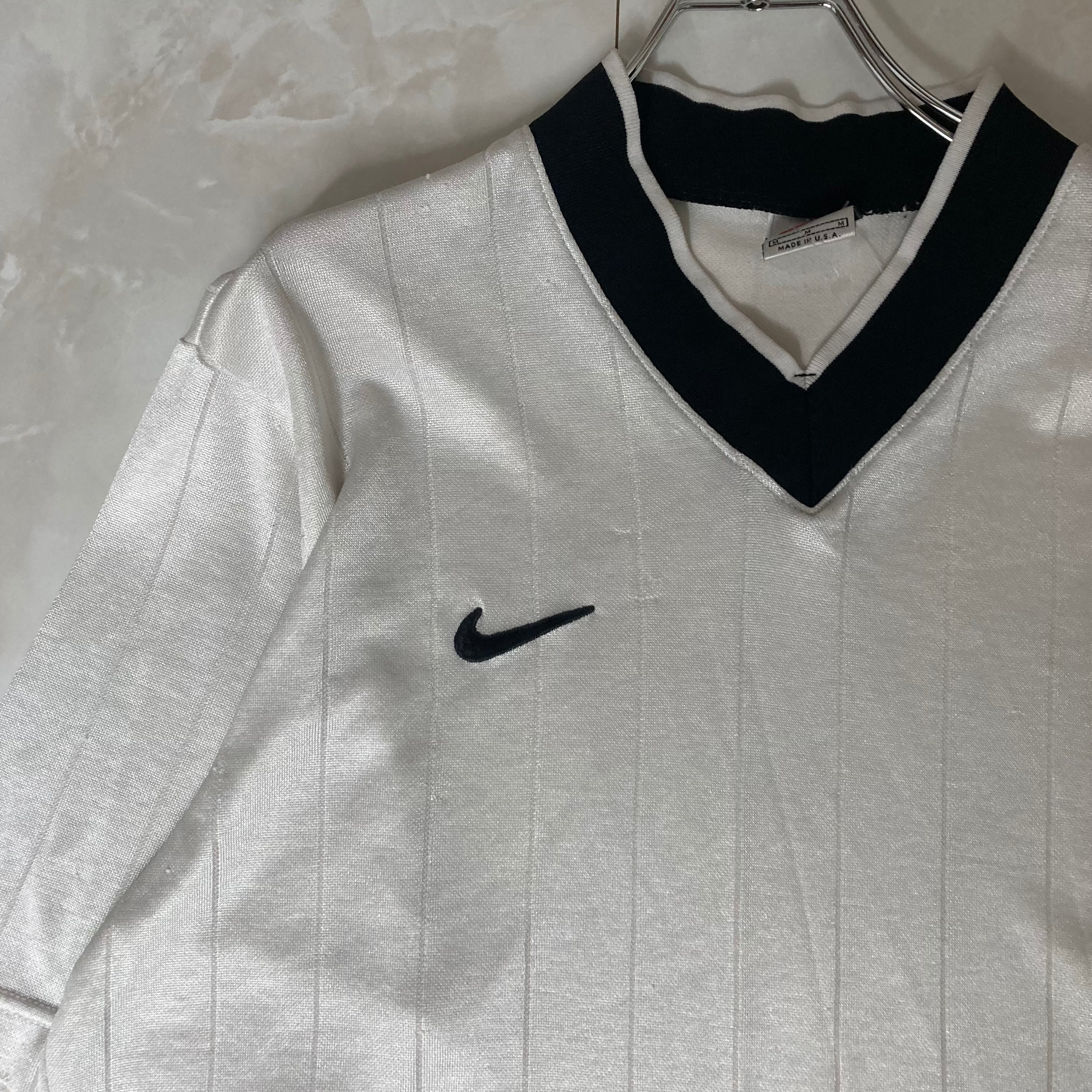 90's】【Made in USA】NIKE ゲームシャツ M 刺繍 Vintage | 古着 90's】【Made in USA】NIKE ゲームシャツ M 刺繍 Vintage | 古着