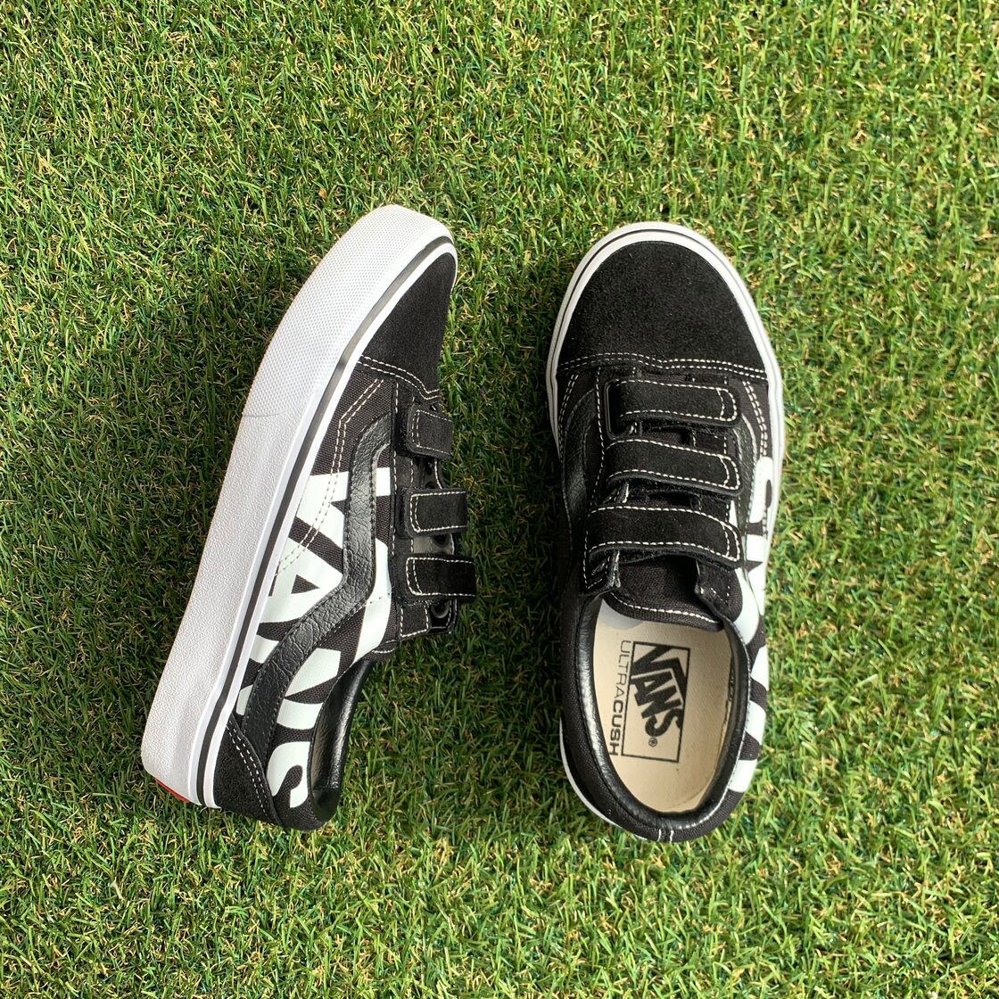 VANS OLD SKOOL EZ LOGO ヴァンズ オールドスクール ベルクロ ロゴ 