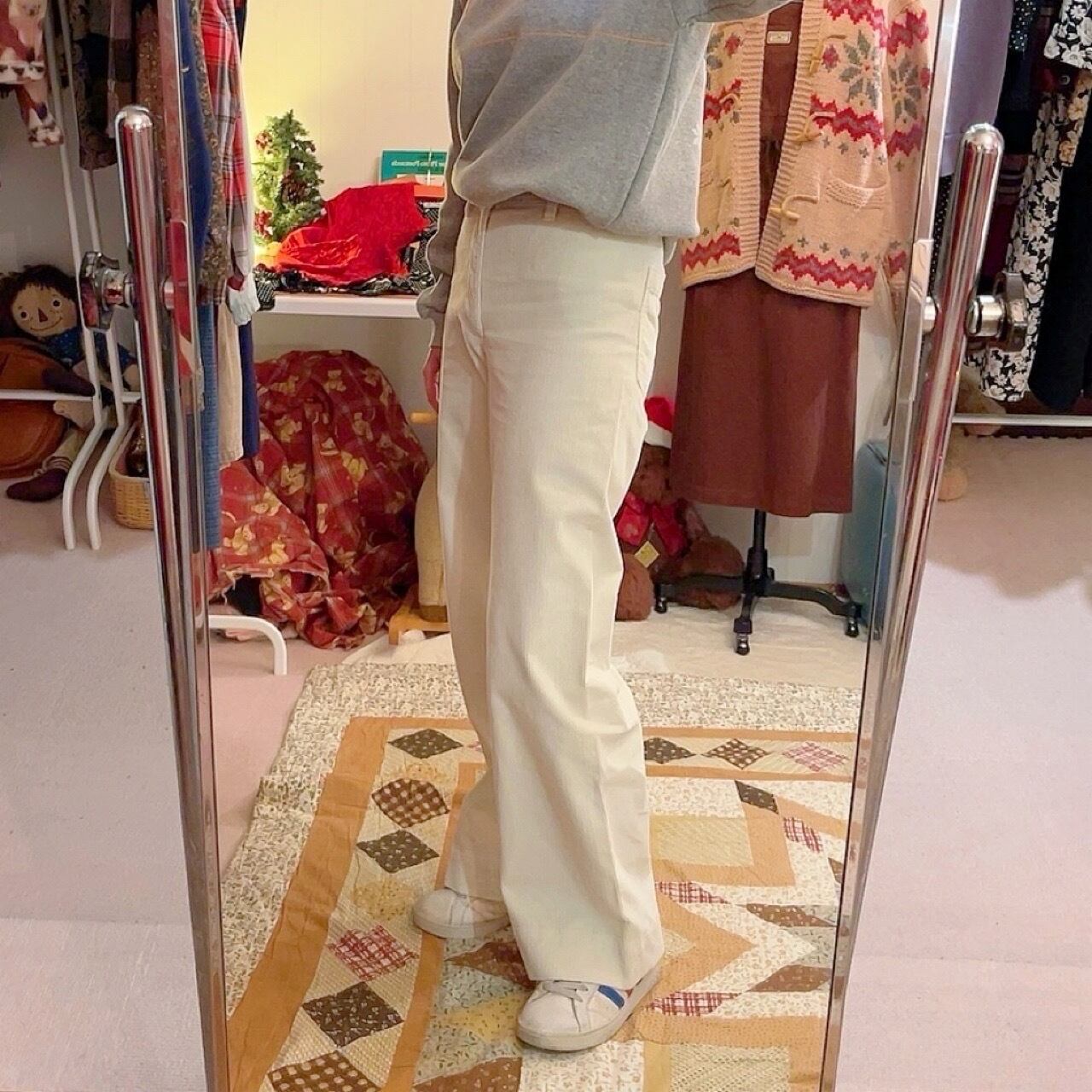 GAP / white corduroy pants