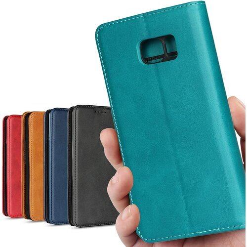 S7 edge ケース 手帳型 Galaxy S7edge ケース 手帳 サムスン SC-02H SCV33 カバー ギャラクシー s7 エッジ ケース s7エッジ SC02H 手帳型 適用 case 内蔵マグネット 携帯カバーカード入れ スタンド機能 落ち着いた色 レトロ ターコイズ 819
