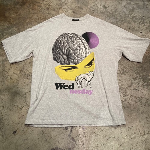 UNDERCOVER アンダーカバー UC1C4893-1 　BIGTEE WEDNESDAY 半袖Tシャツ SIZE3【表参道t】