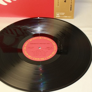 「エアロスミス グレイテスト・ヒッツ」 LPレコード