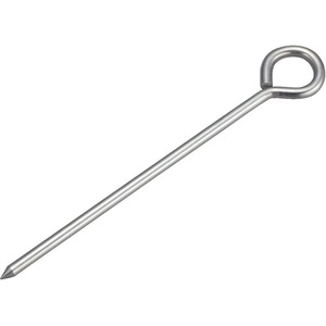 【特価処分】TRUSCO(トラスコ) ステンレスロープ止丸型6X150mm TRM-S615