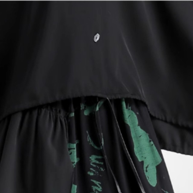 Poncho, loose-fitting shirt C0400