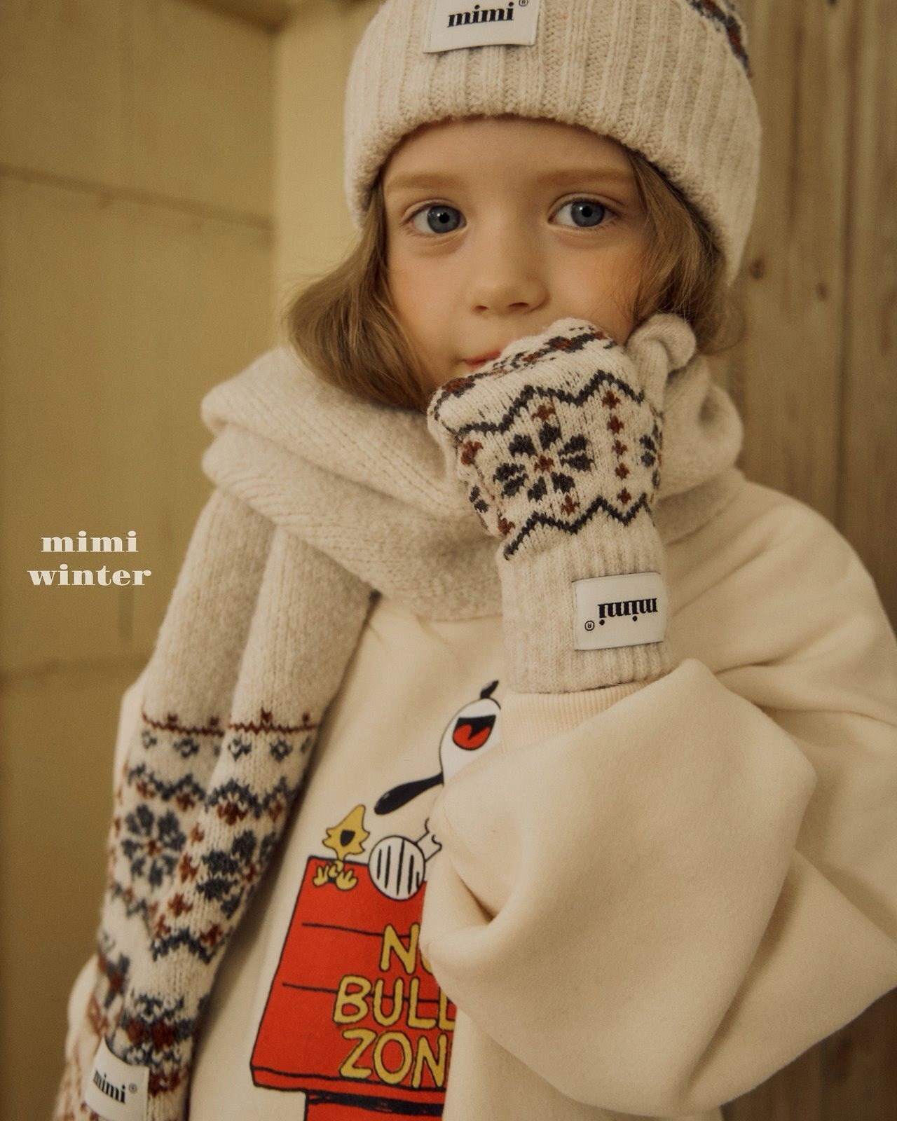 BYMIMI［取寄］jacquard muffler 26winter