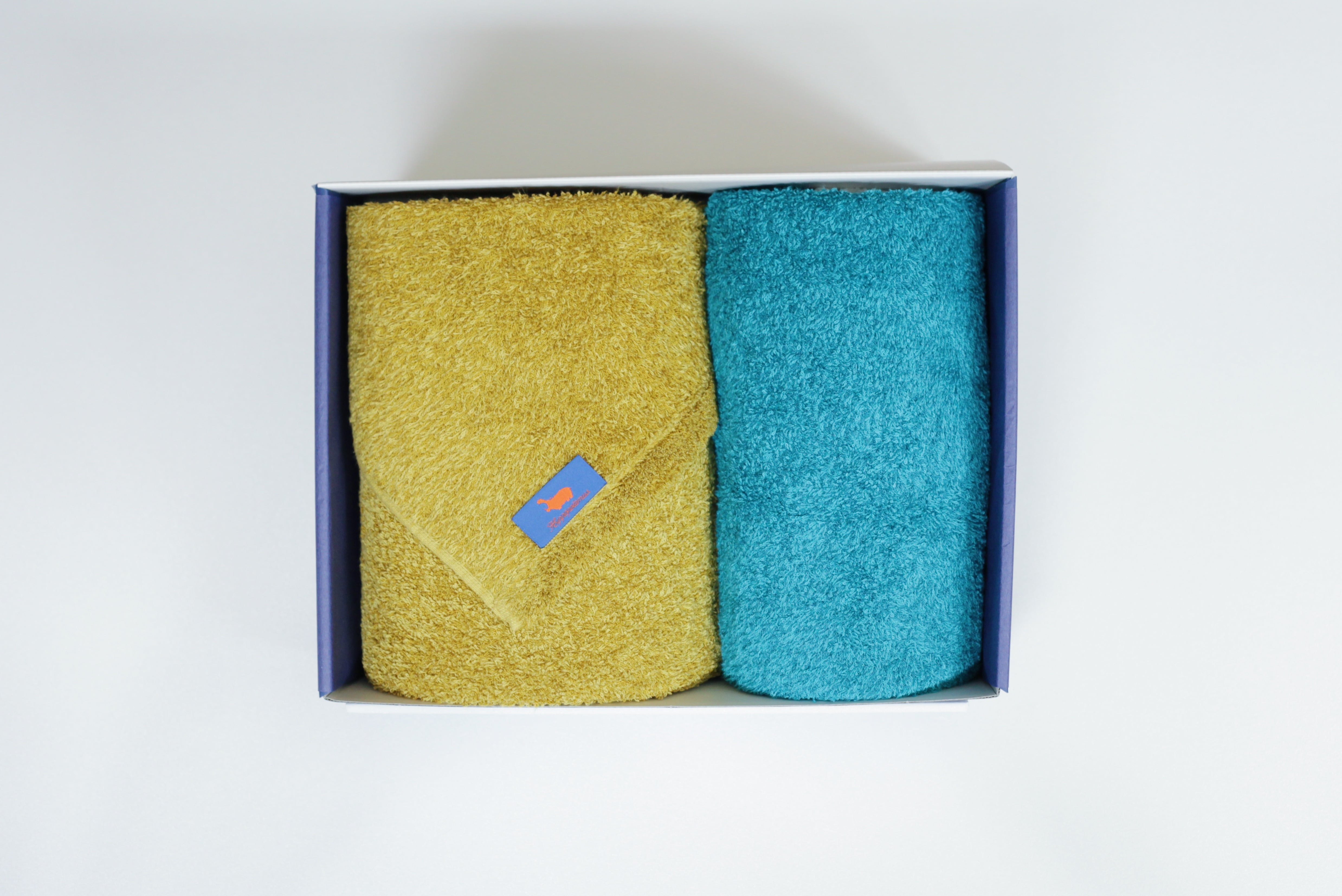 Hippopotamus｜ギフトセット バスタオル ×1+フェイスタオル×1 | 眠家