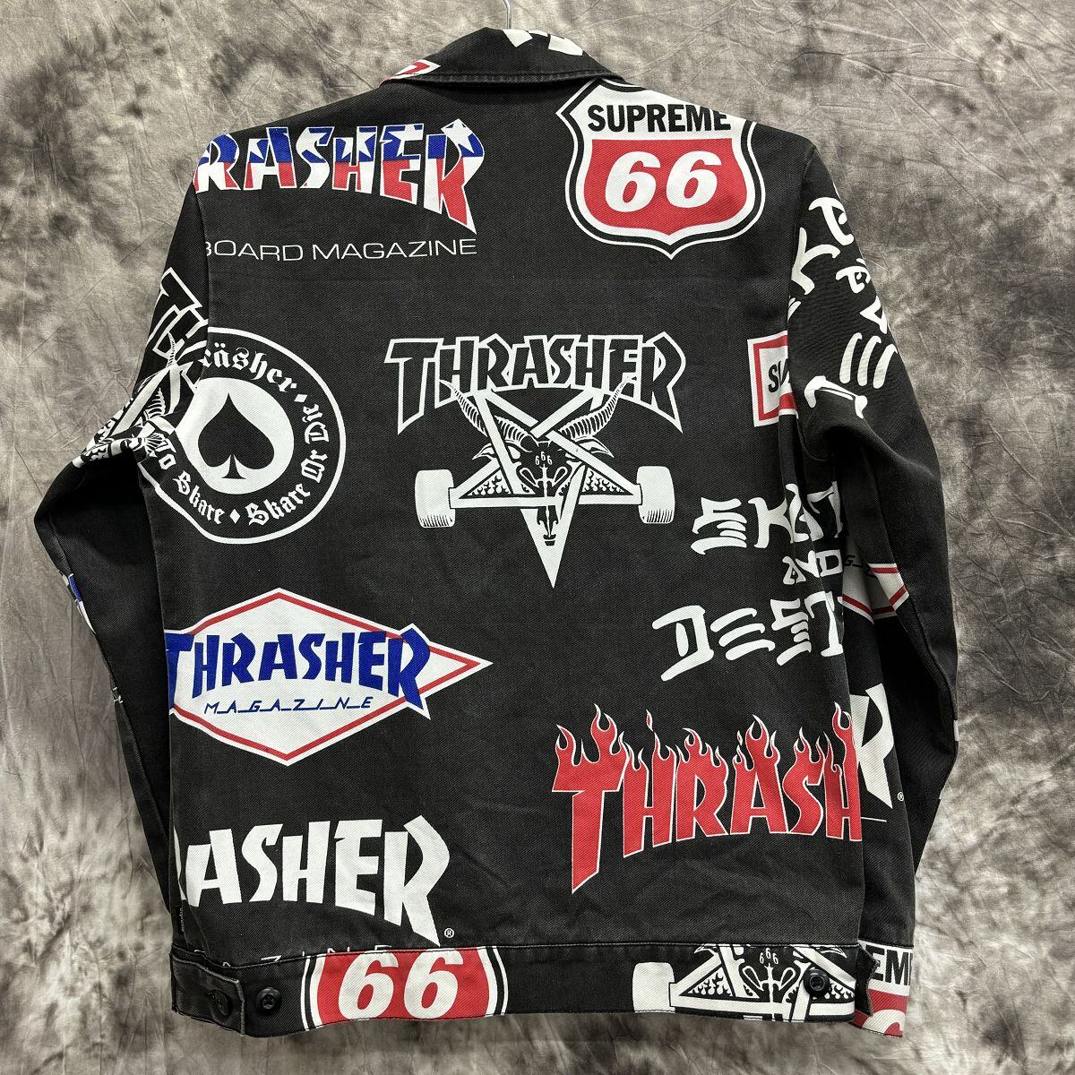 Supreme × Thrasher Magazine スラッシャージャケット