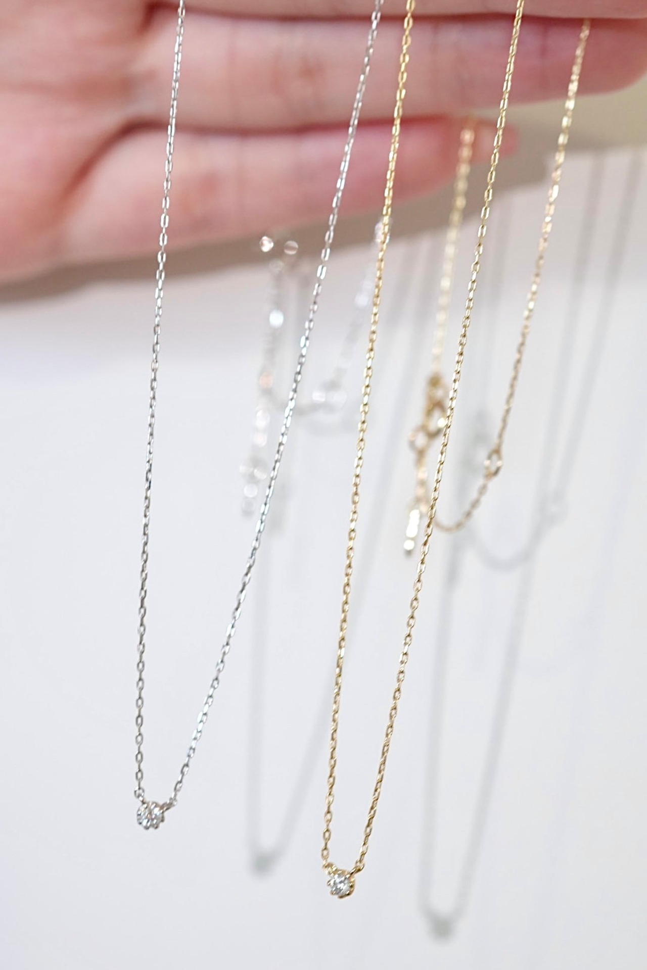 〈Near Jewery Collection〉one stone necklace