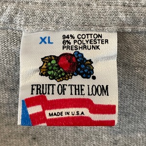 【FRUIT OF THE LOOM】90s USA製 Tシャツ 企業t 古着 アドバタイジング