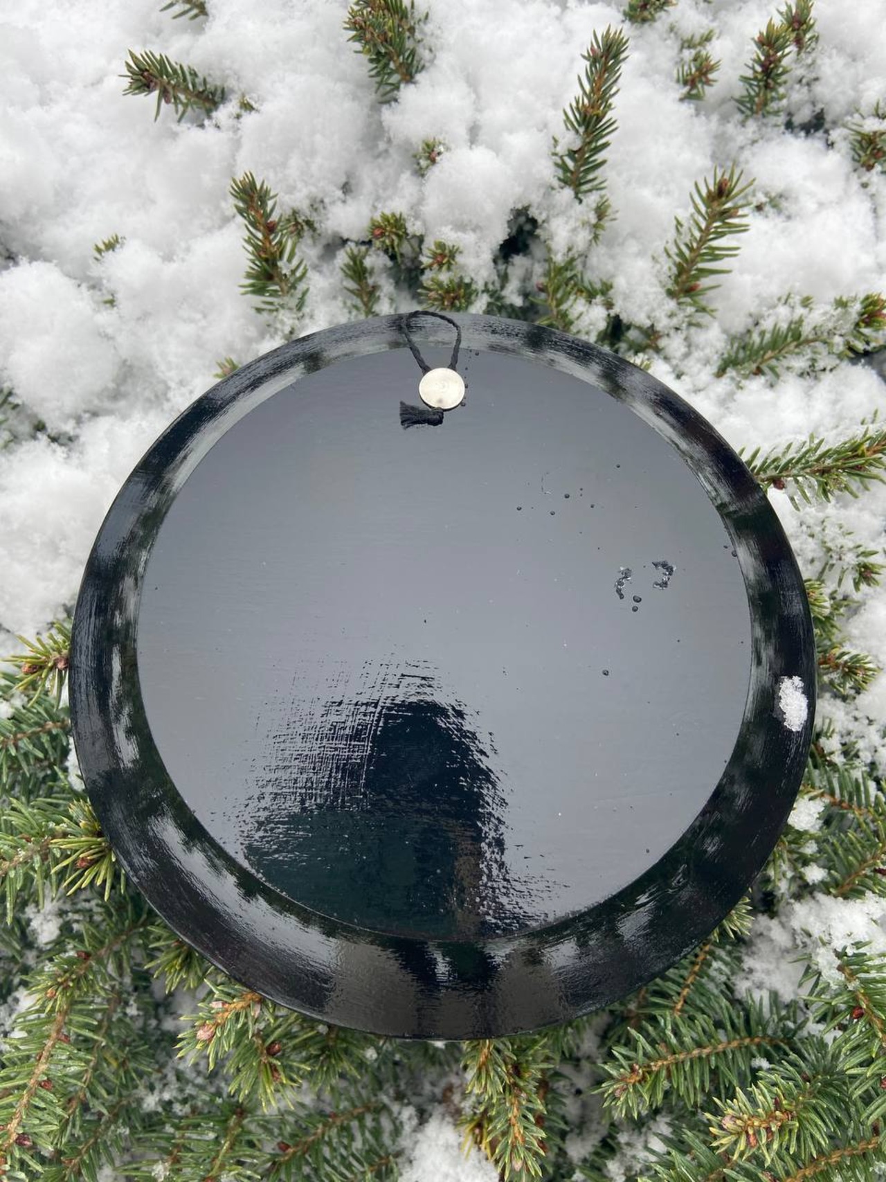 ペトリキウカ塗りのプレート（ホロベッツ）15cm - 10