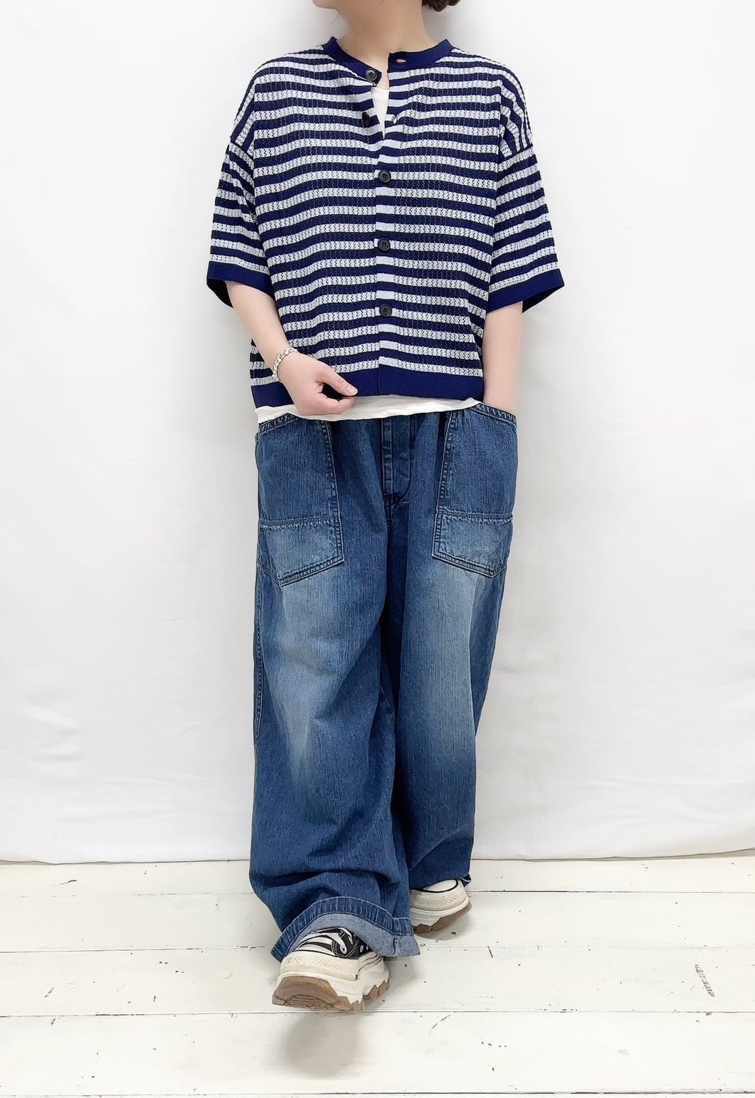 NATURAL LAUNDRY】ハイツイストBD アイレットCD / 7262K-003