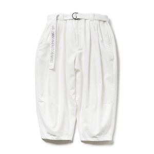 TIGHTBOOTH DENIM CROPPED PANTS WHITE L