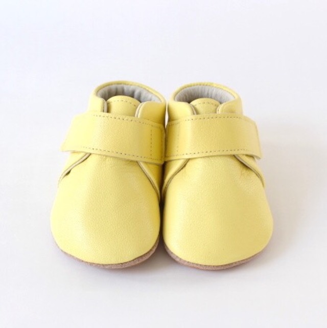 baby shoes（plain）lemon