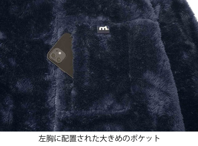 サーモボアブルゾン NAVY