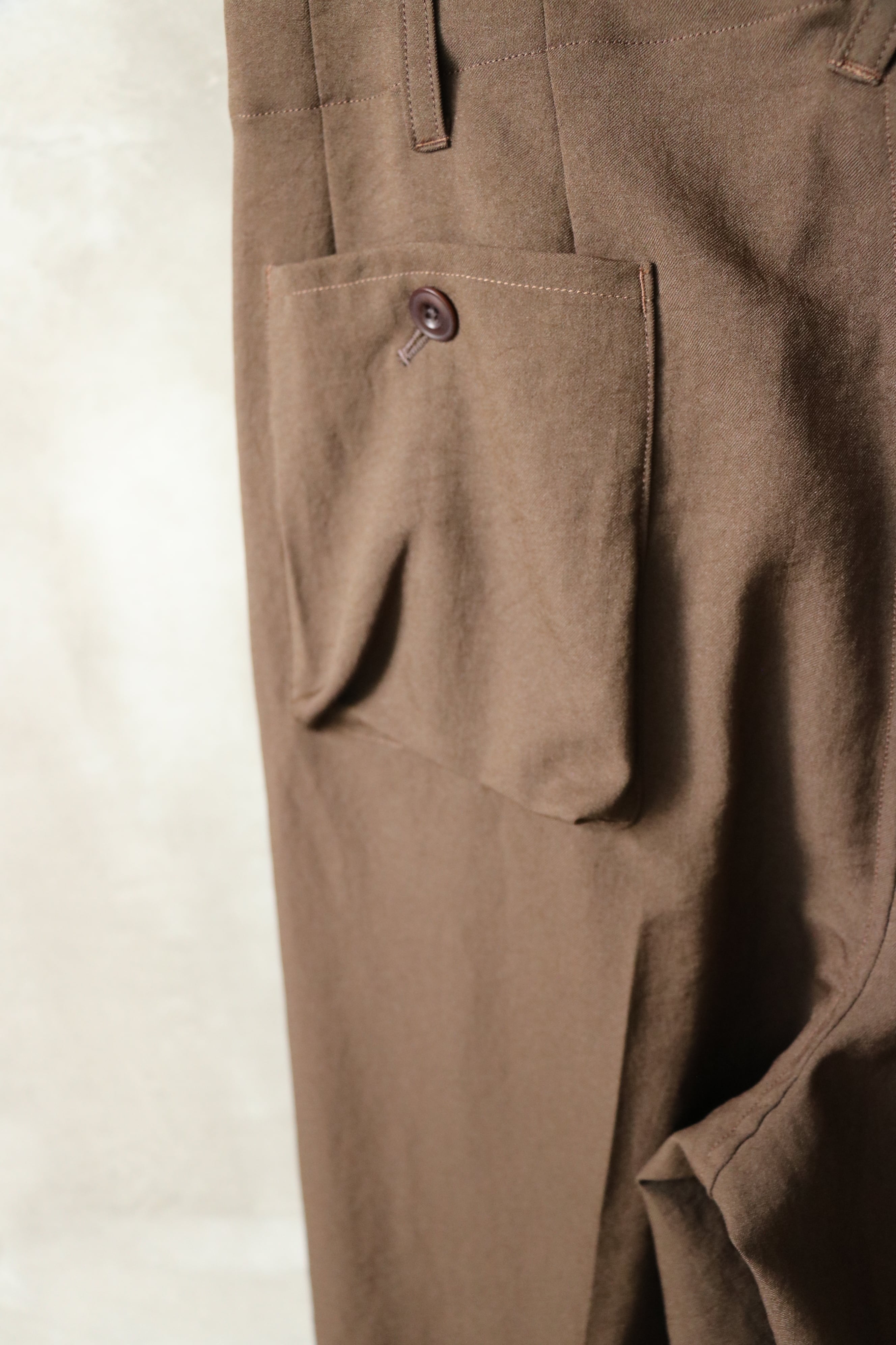 satou / dokan wide slacks / PT25008 / サトウ ドカンワイド