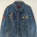 used denim jacket  SIZE:L S1