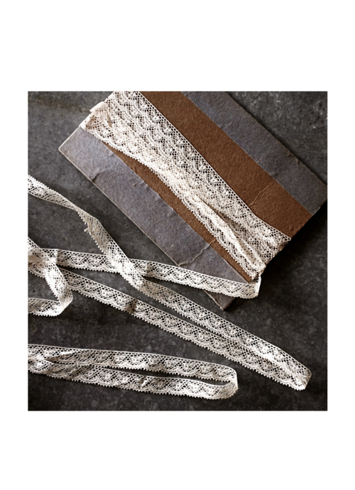 フランス 1900s 小さな薔薇とアンティークレース 100x1.2c ヴァレンシエンヌ br99mn