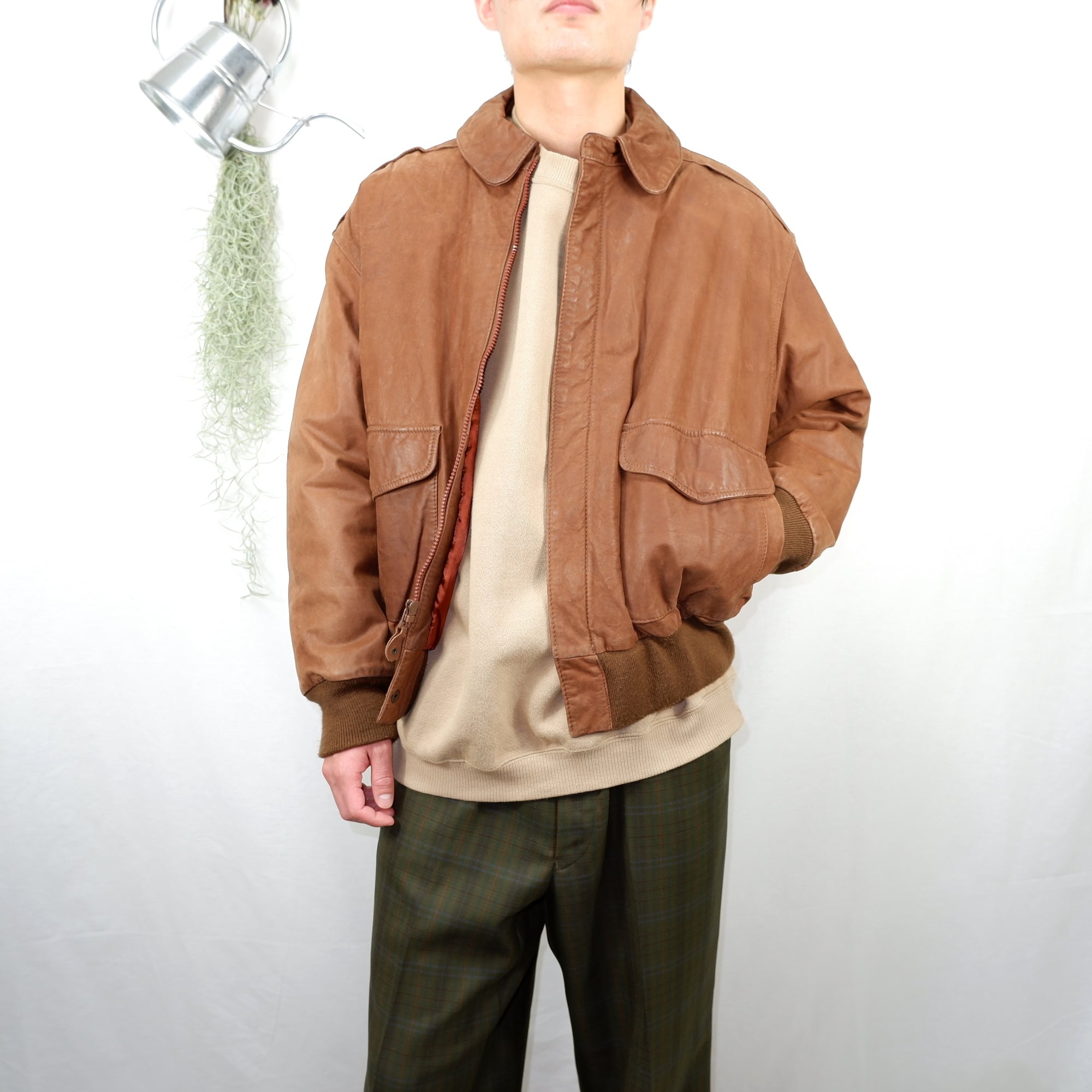 [L] LONDON FOG Leather Jacket | レザージャケット | きれいめや90sのメンズ古着専門店jo-Ro powered  by BASE