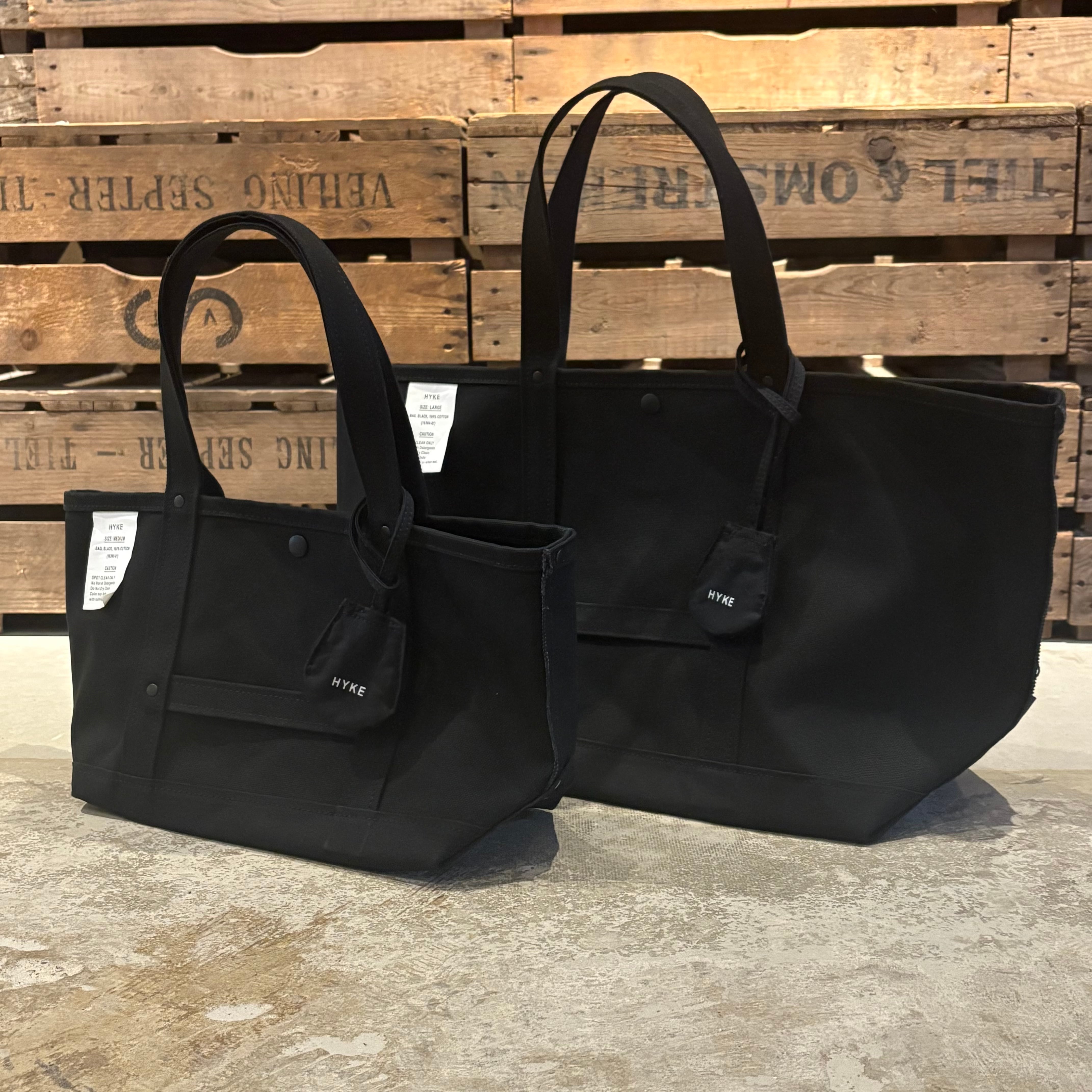 HYKE【ハイク】TOTE BAG (MEDIUM) (19363) | glamour online