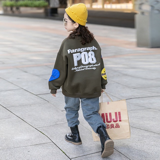 セーター オータムウィンタースタイルルーズトップス 秋物 冬物 キッズ トレンディボーイ37394034586