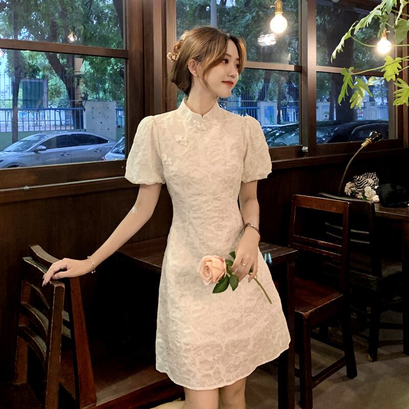 スリーブドレス サマースカート 夏物 スーパーモール15734176970