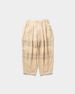 TIGHTBOOTH DIAMOND BALLOON PANTS BEIGE